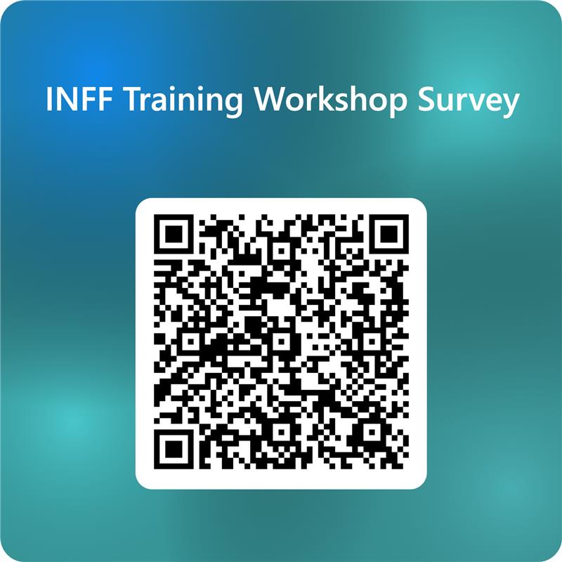 QR Code for INFF Training Workshop Survey