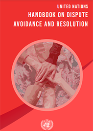 Handbook on Dispute Avoidance and Resolution