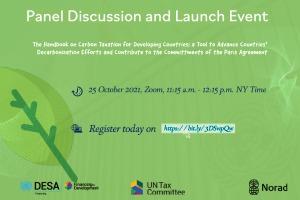 Launch event for Handbook on Carbon Taxation
