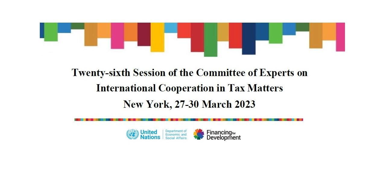 26th Session UN Tax Committee