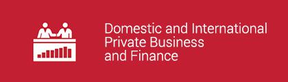 Empresa privada y finanzas nacionales e internacionales